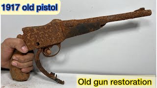 Old gun restoration 1917 model  303 bore gun restoration [upl. by Mercy]