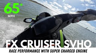 Experience the Speed Yamaha FX Cruiser SVHO Test Ride [upl. by Rimola442]