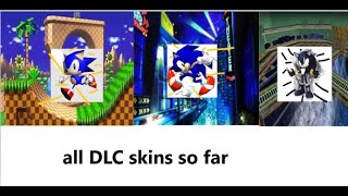 all skins so far in sonic x shadow gens [upl. by Assirialc]