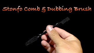 Stonfo Comb amp Dubbing Brush Fly Tying Tool [upl. by Erdried802]