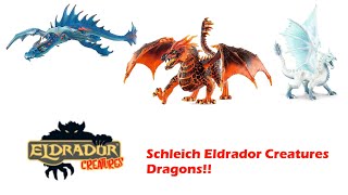 Schleich Eldrador Creatures Dragons Unboxing [upl. by Onek428]