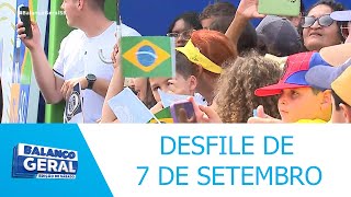 Desfile CívicoMilitar de 7 de setembro é realizado na avenida Barão de Maruim em Aracaju  BGS [upl. by Voe819]