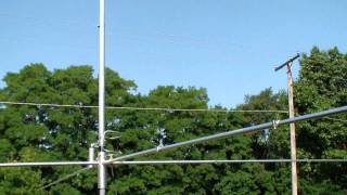 ZEROFIVEANTENNAS COLOSSAL 10K 58 WAVE ANTENNA 1011 METERS [upl. by Moody]