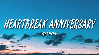 Giveon  Heartbreak Anniversary Lyrics [upl. by Cristionna]