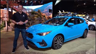 Is the NEW 2024 Subaru Impreza a BETTER hatchback to buy than a Mazda 3 [upl. by Chrissie508]