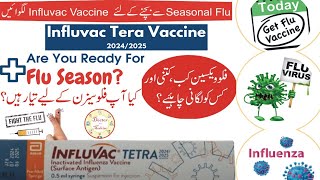 Flu Vaccine  Vaccination for Influenza  Influvac Tetra Vaccine 20242025 Doctor of Medicine [upl. by Boonie]