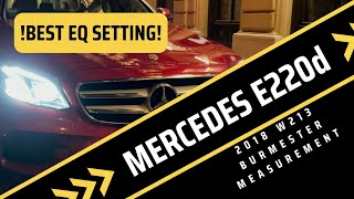 Mercedes E220d  how does Burmester perform [upl. by Seen385]