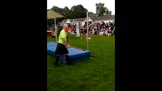 High Jumping at the Aberlour Highland Games 2024 [upl. by Nahta]