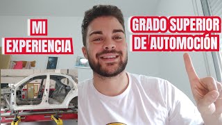 MI EXPERIENCIA EN EL GRADO SUPERIOR DE AUTOMOCIÓN ASIGNATURAS SALIDAS PRACTICAS CURSOS [upl. by Yecnuahc]