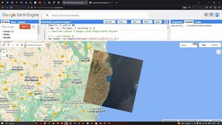 Downloading Landsat 8 imagery from Earth Engine [upl. by Kluge]