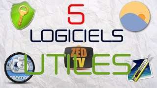 TUTO 5 LOGICIELS PC UTILES [upl. by Vic199]