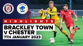 HIGHLIGHTS Brackley Town 1  1 Chester  7th January 2023 [upl. by Fernandez985]