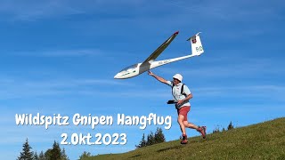 Hangflug im Oktober auf dem Gnipen [upl. by Faythe]