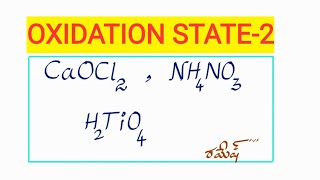 Oxidation state 2 [upl. by Sexela]