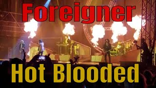 Hot Blooded  Foreigner  Waterfront Concerts Bangor Maine 2018 [upl. by Benn]