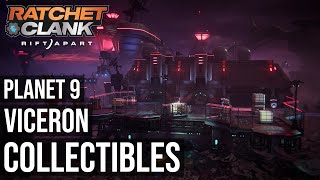 All Collectbiles  Planet 9  Viceron  Ratchet amp Clank Rift Apart [upl. by Imotih]