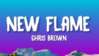 Chris Brown  New Flame Lyrics feat Usher Rick Ross [upl. by Luci]