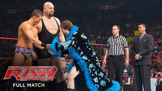 FULL MATCH  DGeneration X amp Hornswoggle vs Big Show The Miz amp Jon Heder Raw Jan 18 2010 [upl. by Mandie]