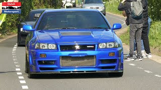 820HP 27L Nissan Skyline R34 GTR  Loud Accelerations [upl. by Mani]