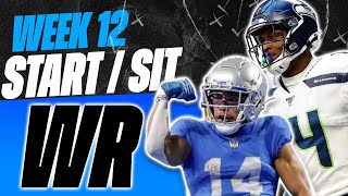 2023 Fantasy Football  MUST Start or Sit Week 12 Wide Receivers  Every Match Up [upl. by Nayek]