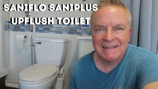 REVIEW Saniflo SaniPLUS Macerating Upflush Toilet Review [upl. by Pimbley]