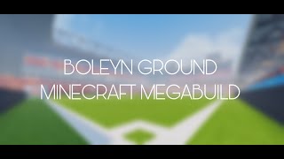 Upton Park  Boleyn Ground  HISTORIC STADIUMS Minecraft Megabuild  DOWNLOAD LINK [upl. by Atilem]