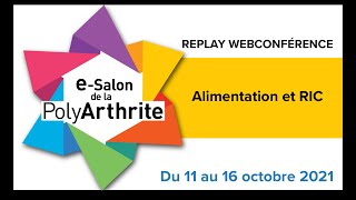 Alimentation et rhumatismes inflammatoires chroniques [upl. by Orual]