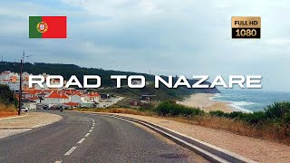 Driving Through Portugals Coastal Gems Figueira da Foz to Nazaré  Portugal [upl. by Brittani]