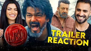 LEO  Official Trailer REACTION  Thalapathy Vijay  Lokesh Kanagaraj  Anirudh Ravichander [upl. by Adlanor]