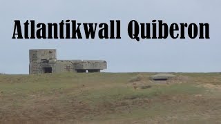 Atlantikwall Quiberon Bretagne  Atlantic Wall WWII Brittany  BUNKER [upl. by Melvena]