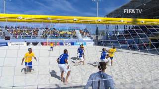 Italy v Brazil  FIFA Beach Soccer World Cup 2017  Match Highlights [upl. by Athalee]