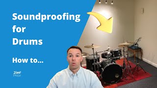 Drums How to soundproofing a room [upl. by Ennahteb]