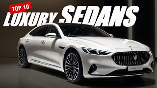 Top 10 Luxury Sedans 2024 Exclusive 🥂 [upl. by Cohla849]