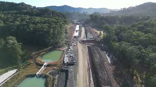 Australia Construction Methodology  Coffs Harbour bypass project alignment [upl. by Ilam]