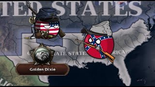 Can I Bring The South To Glory  Hoi4 American Civil War Mod [upl. by Ativet]