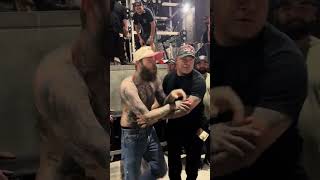 Security stops Post Malone from meeting fans [upl. by Berk758]