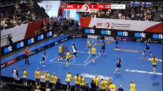 WFC 2023 Final  SWE vs FIN Highlights [upl. by Sami832]