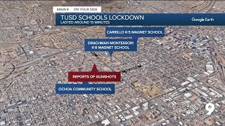 Three TUSD schools go on lockdown [upl. by Enaled]