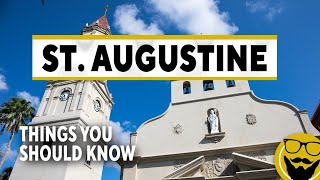 Things You Should Know Before Visiting St Augustine Florida [upl. by Ennaeus183]