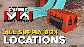 Call Of Duty MW3 2023 All Supply Box Locations Gearhead Trophy Guide [upl. by Ayom]