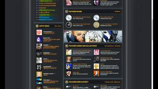 history of newgrounds layouts [upl. by Rabaj365]