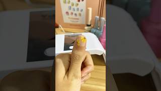 Glitter nails made easy with stickers nails nailart [upl. by Olegnalehcim502]