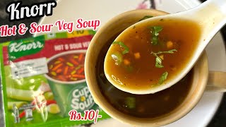 Knorr Hot amp Sour Veg Cup a Soup  Knorr Hot amp Sour Soup  How to make Knorr Hot amp Sour Soup [upl. by Ahsaf]