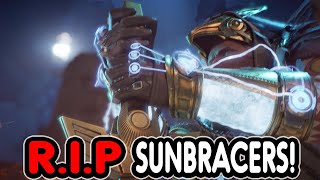 SUNBRACERS NERFED Solar warlock hit with the double wammy XD [upl. by Mani]