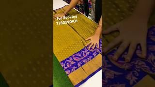 PURE UPPADA PATTU SAREES SPECIAL KANCHI BORDERS 9951504296 saree handloom 2k 3k ytshorts new [upl. by Firahs508]