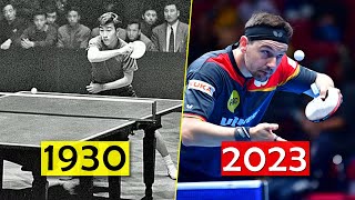 Table Tennis Evolution 19302023 [upl. by Gifford411]