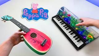 Peppa Pig theme on 30 TEMU instruments [upl. by Bledsoe]