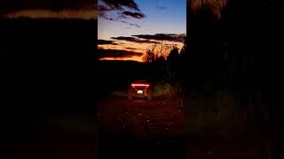 26 octobre 2024 Beauharnois almost night time night atv atvoffroad Sunset [upl. by Bikales]