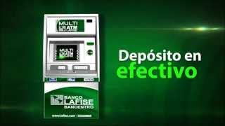 Deposito en Efectivo  MultiATM LAFISE [upl. by Suzy]