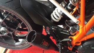 KTM Super Duke 1290 R Competition Werkes Exhaust [upl. by Naiva]